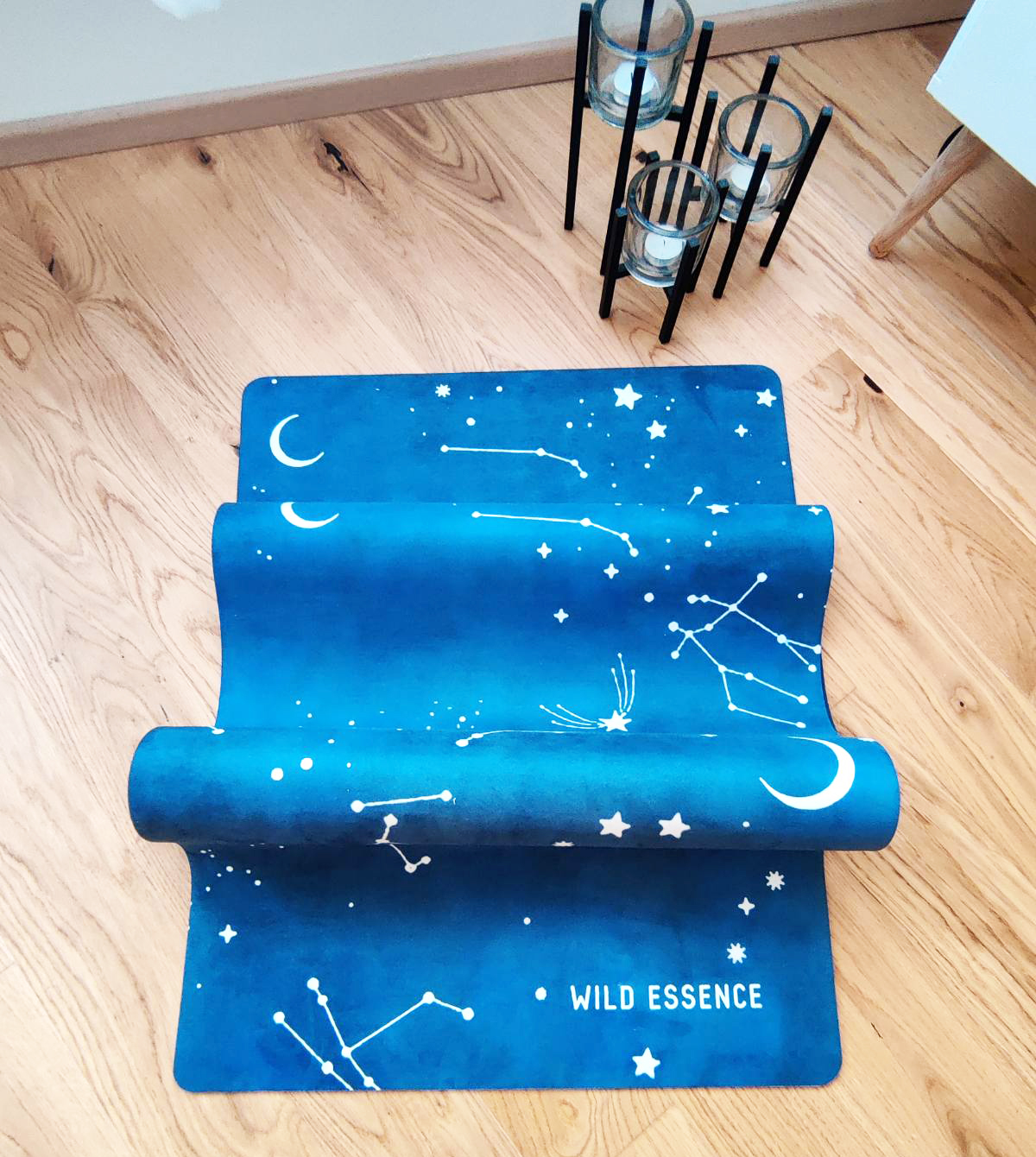 ilāStrate-Sustainable Designer Yoga Mats-Zodiac Constellation Yoga Mat